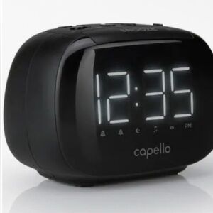 Capello Model: CR15 Digital Alarm Clock AM FM Radio BRAND NEW